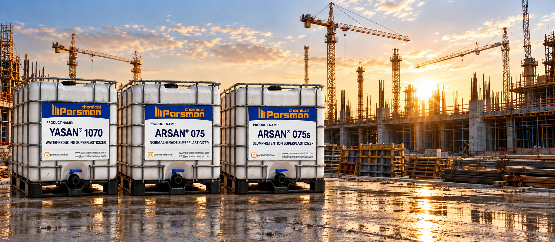 Parsman Chemical polycarboxylate ether products